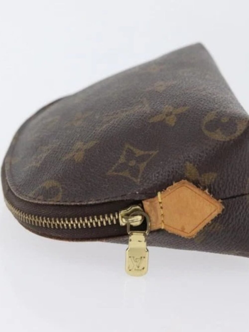 LOUIS VUITTON Monogram Pochette Cosmetic PM Pouch M43998 LV Auth BA11013 - Picture 4 of 15
